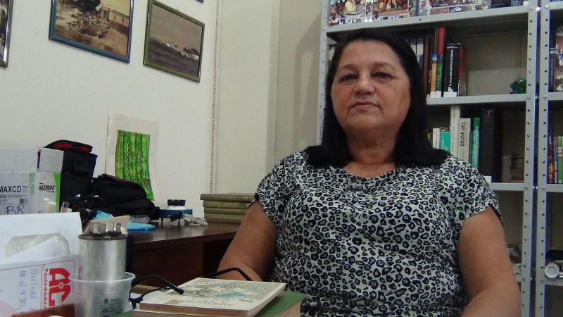 Orlendina de Sousa Freire - Professora da Escola Rotary - Santarém